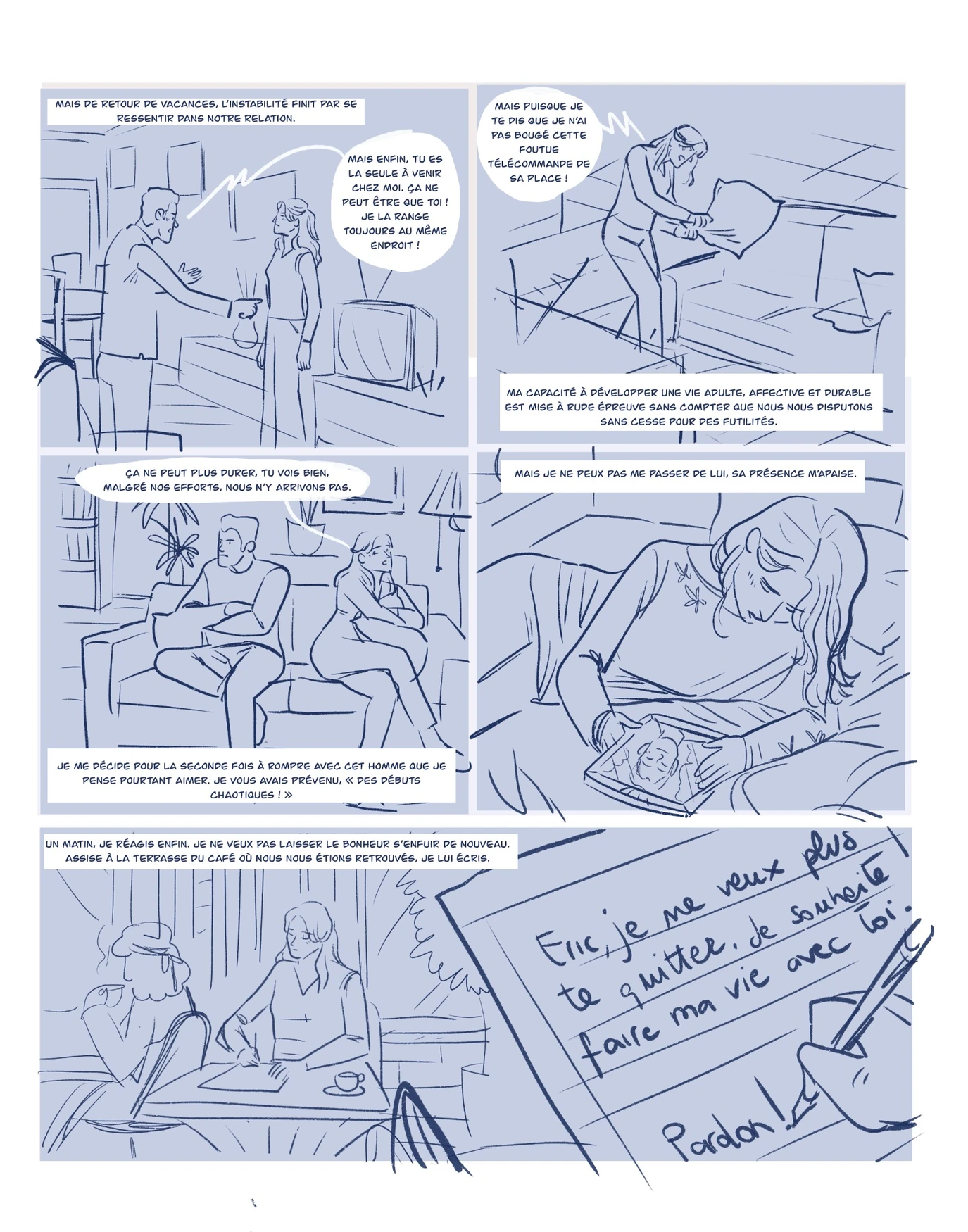 La Boîte à Bulles storyboard page 5