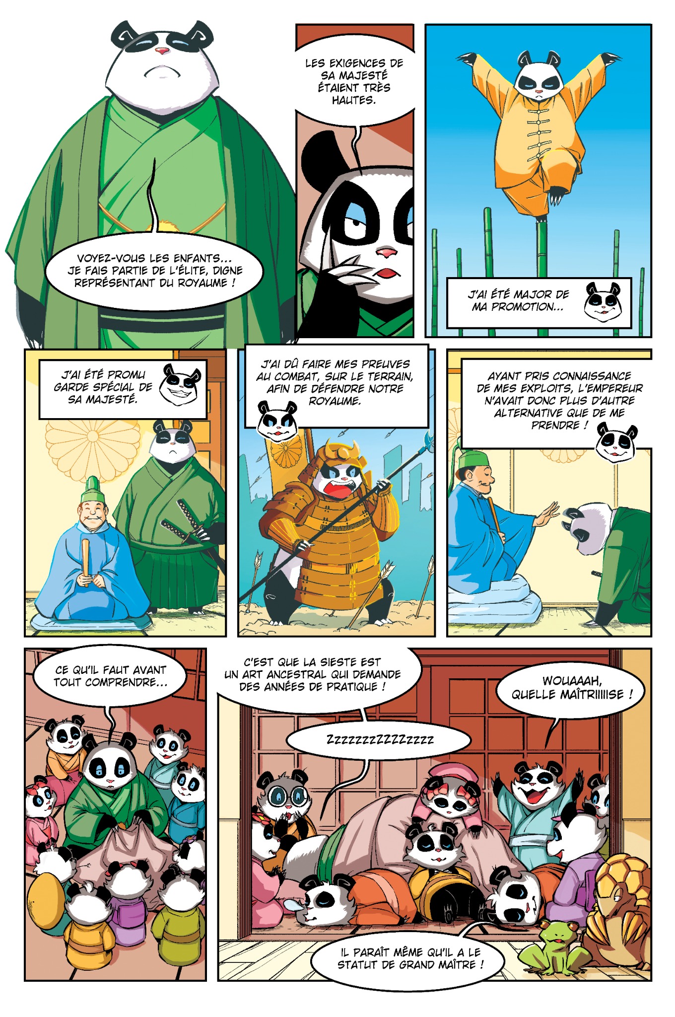 Takenoko comic coloring sample