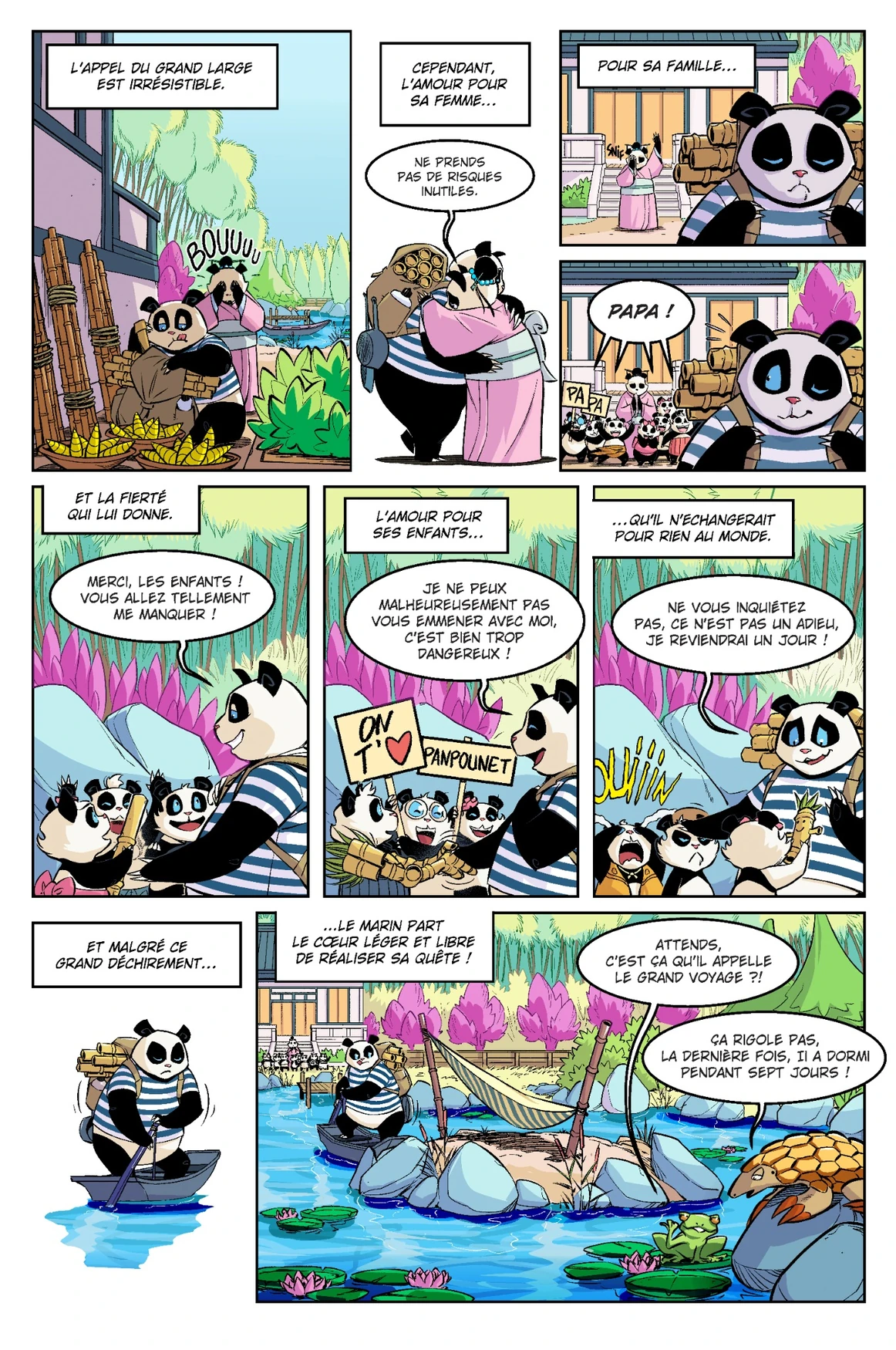 Takenoko comic coloring sample