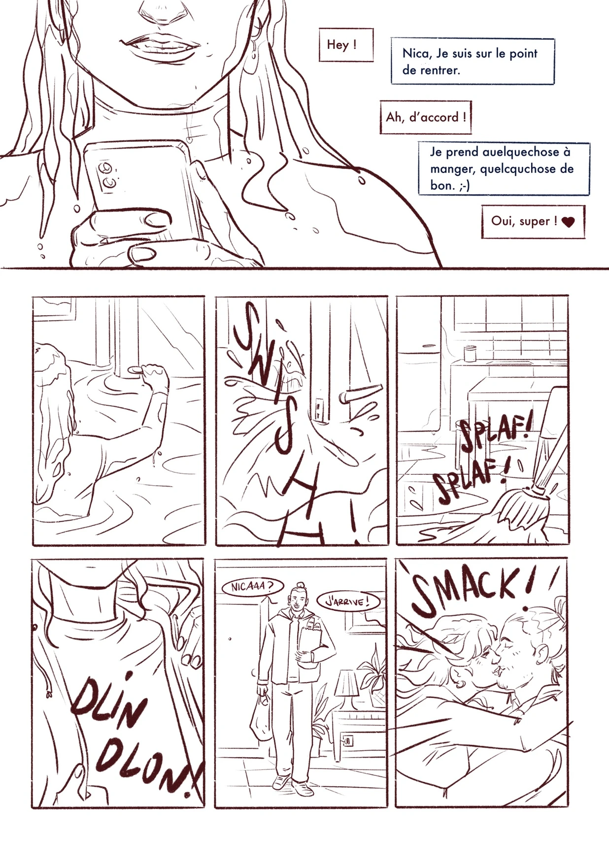 I mostri dentro storyboard page