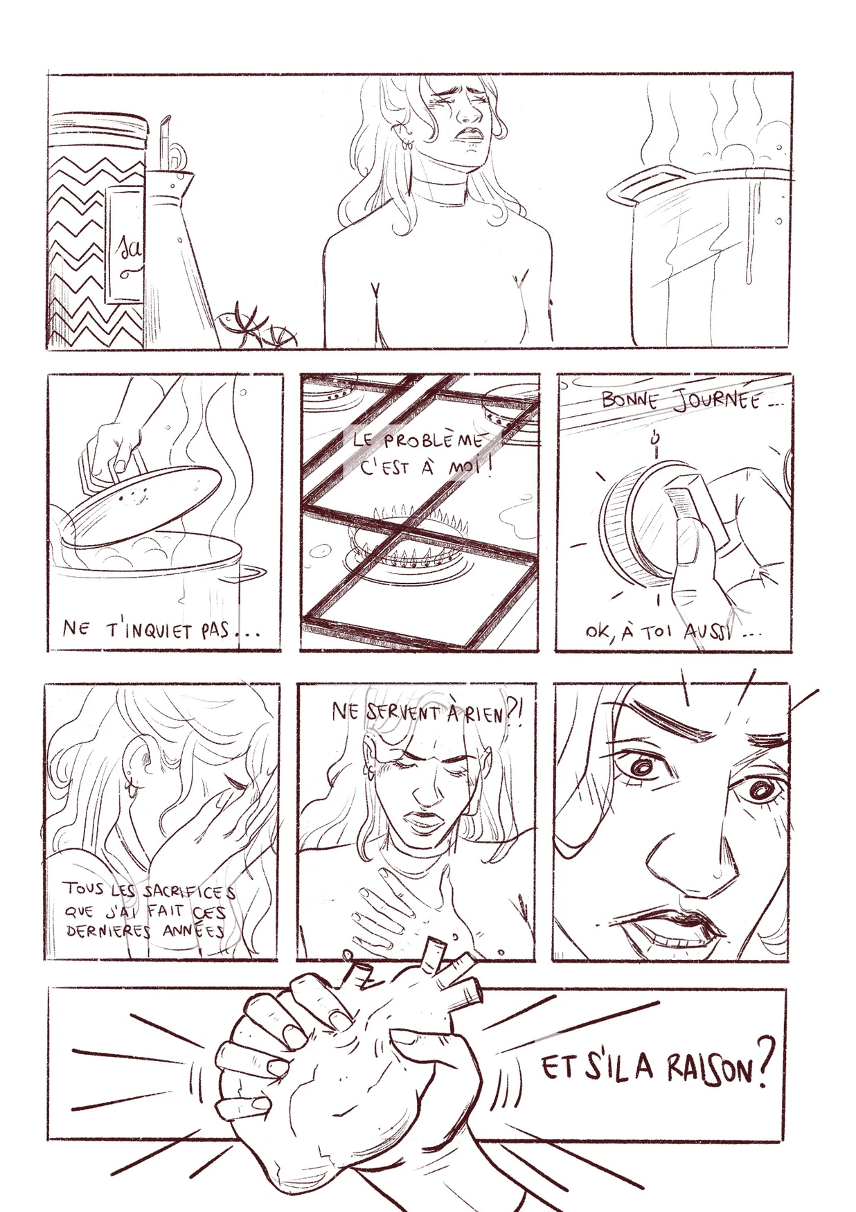 I mostri dentro storyboard page